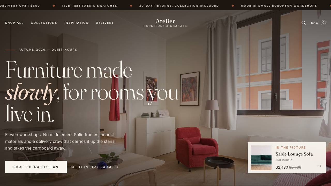 Atelier Home