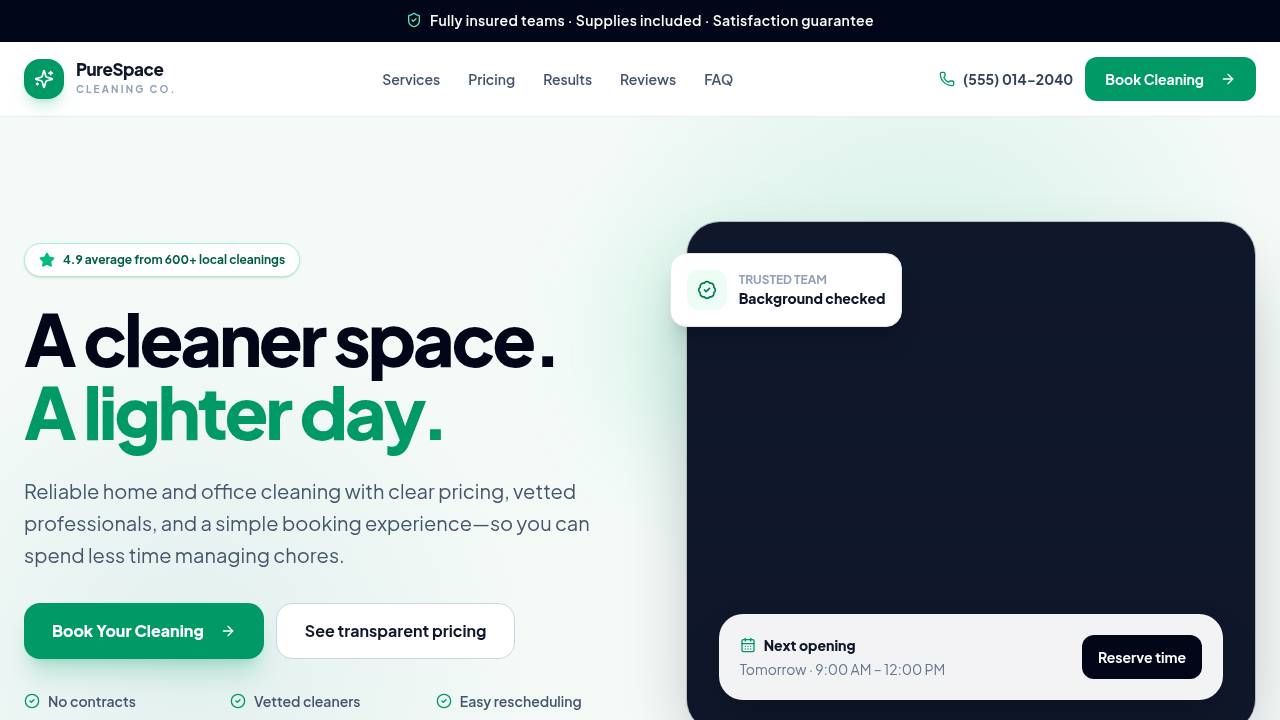 PureSpace Cleaning